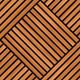 Diamond Slat Large Teak Slat Walls Wallpaper by Hoopla Walls