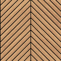 Chevron Slat Oak Slat Walls Wallpaper by Hoopla Walls