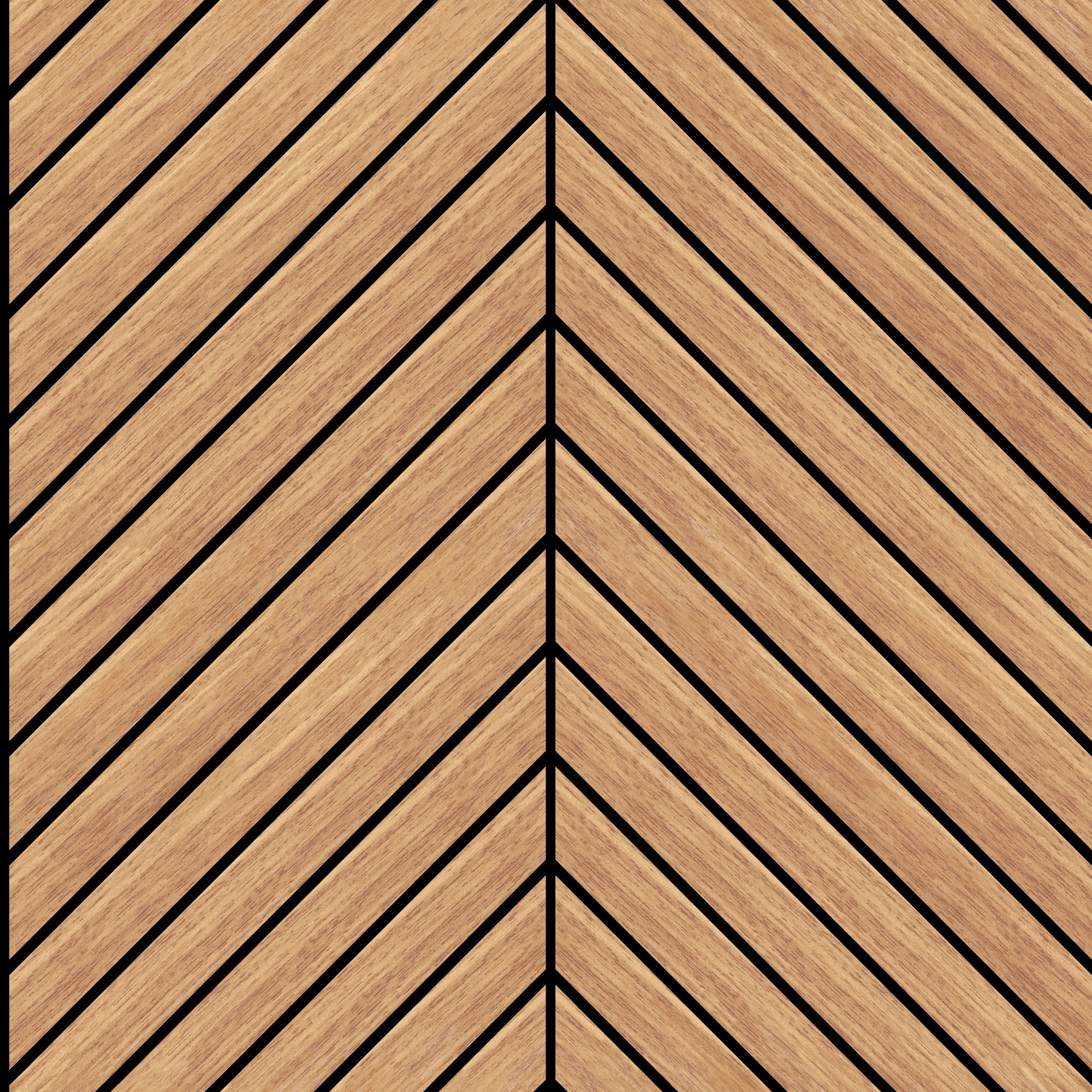 HWA1457W Chevron Slat Oak Slat Walls Wallpaper by Hoopla Walls