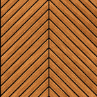 HWA1459W Chevron Slat Teak Slat Walls Wallpaper by Hoopla Walls