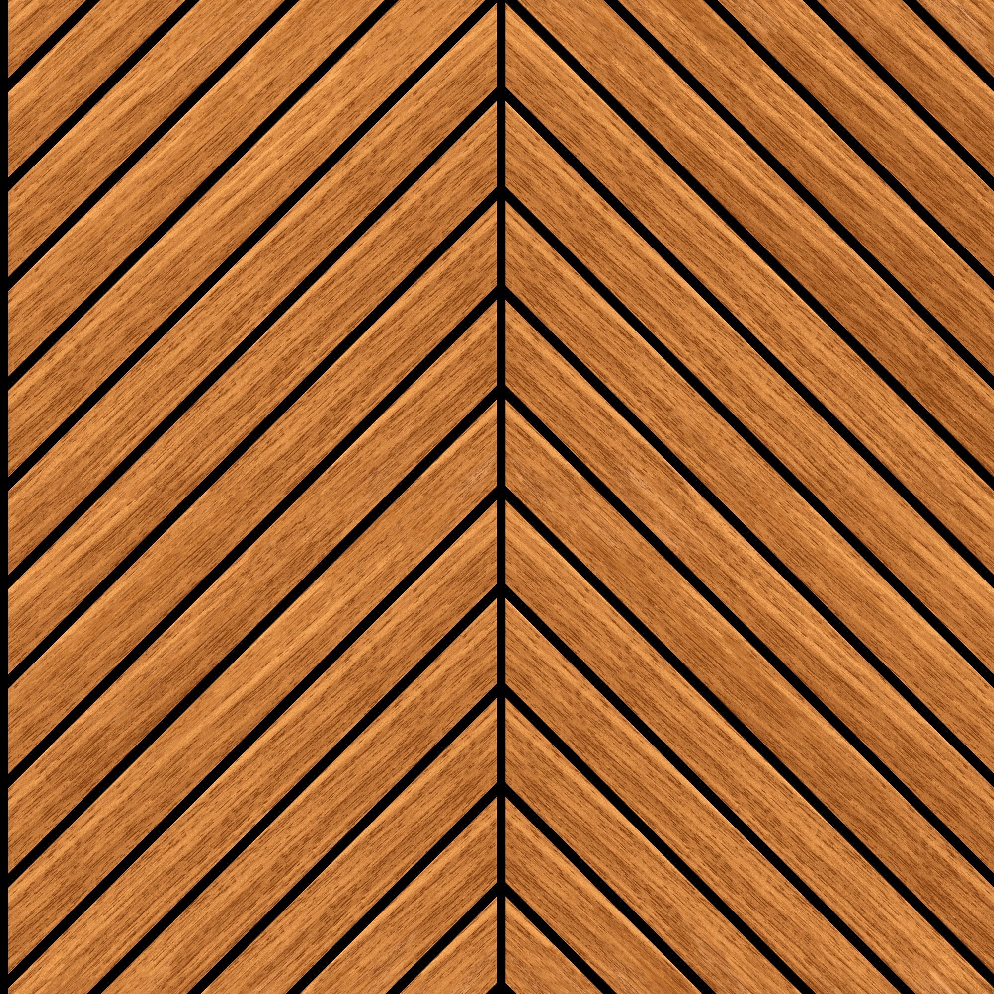 HWA1459W Chevron Slat Teak Slat Walls Wallpaper by Hoopla Walls