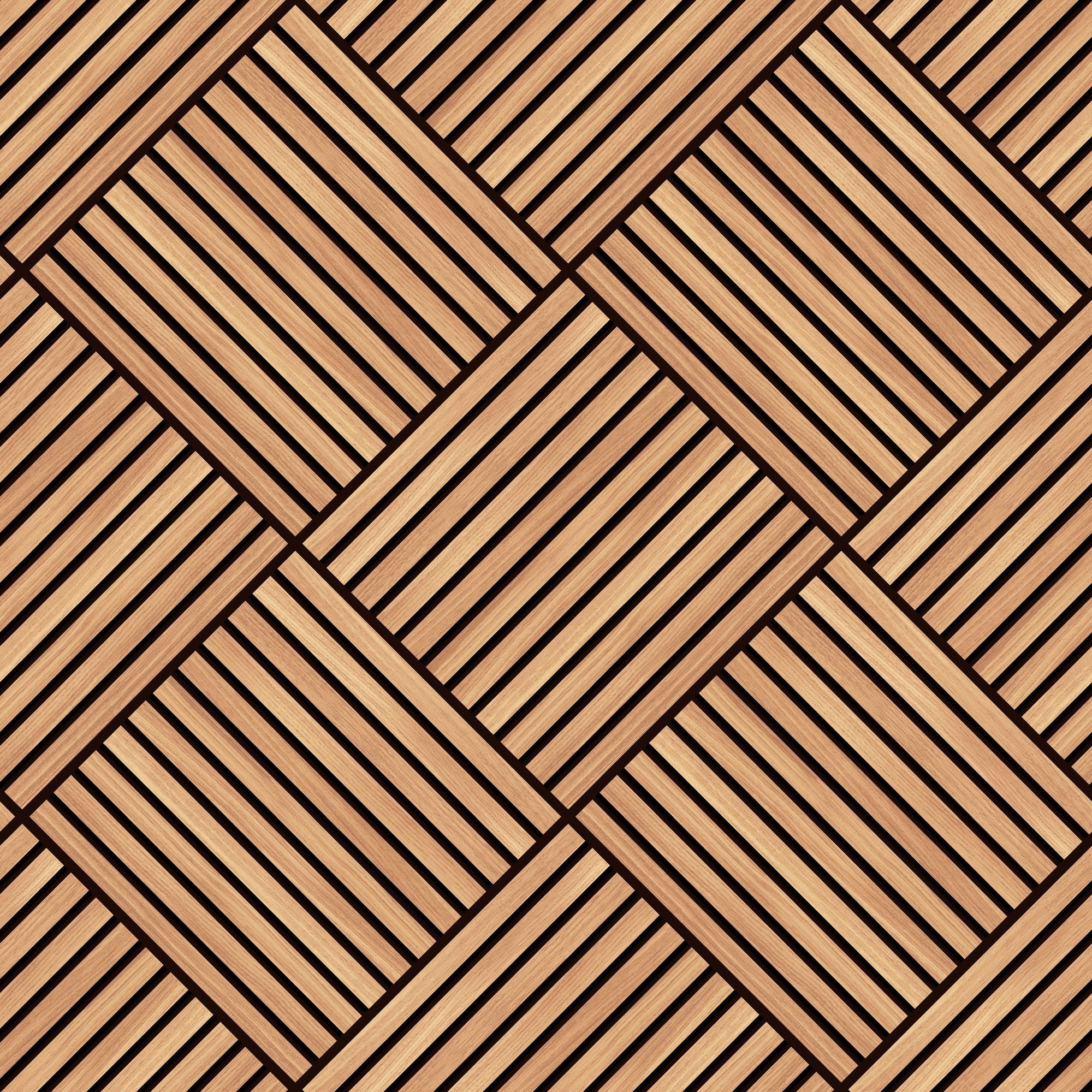 HWA1461W Diamond Slat Small Oak Slat Walls Wallpaper by Hoopla Walls