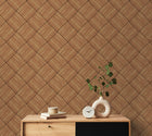 HWA1461W Diamond Slat Small Oak Slat Walls Wallpaper by Hoopla Walls