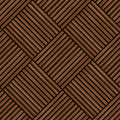 Diamond Slat Small Walnut Slat Walls Wallpaper by Hoopla Walls