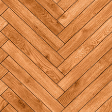 HWA1464W Parquet Teak Slat Walls Wallpaper by Hoopla Walls