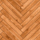 Parquet Teak Slat Walls Wallpaper by Hoopla Walls