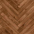 Parquet Walnut Slat Walls Wallpaper by Hoopla Walls