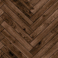 Parquet Dark Walnut Slat Walls Wallpaper by Hoopla Walls