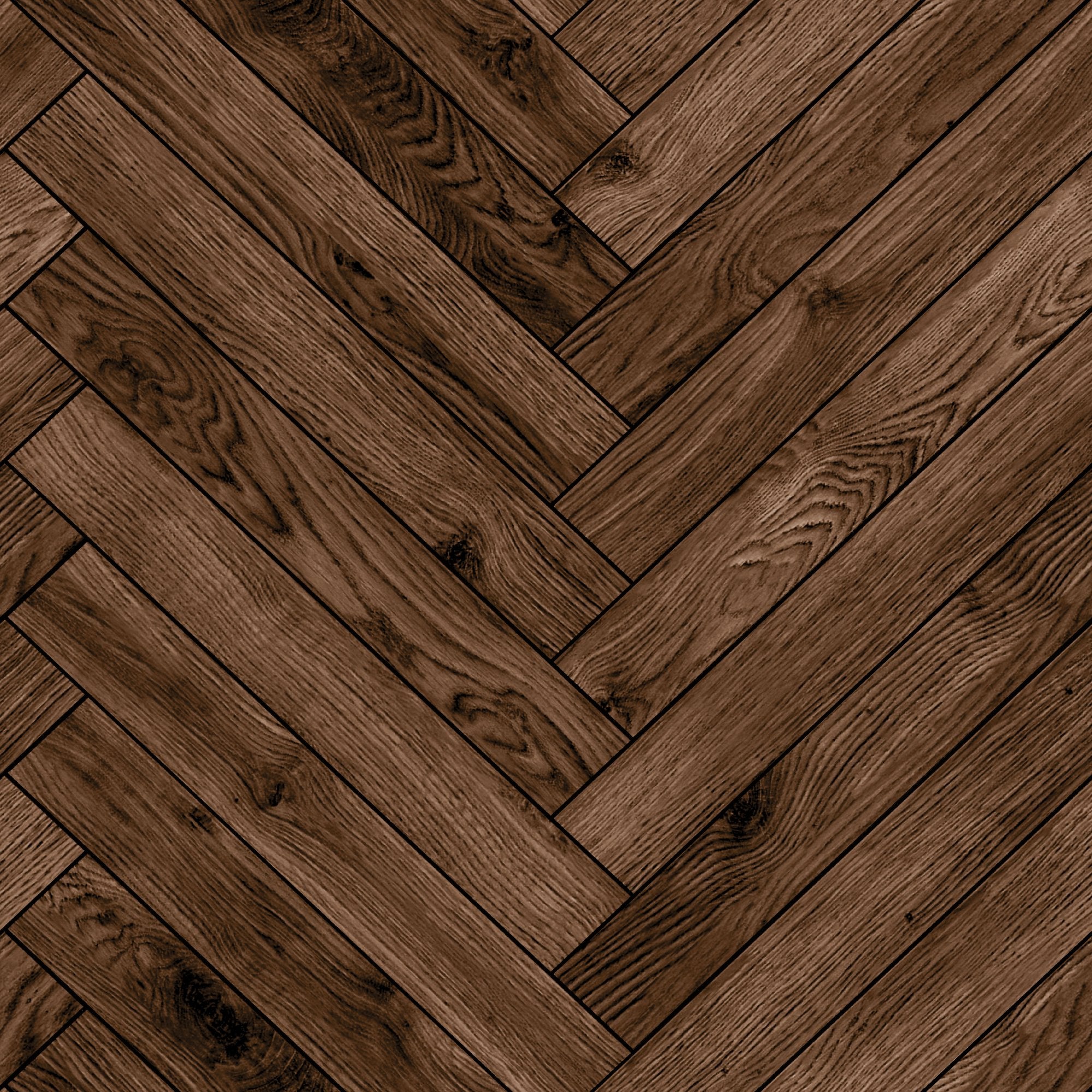 HWA1466W Parquet Dark Walnut Slat Walls Wallpaper by Hoopla Walls