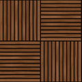 Square Slat Walnut Slat Walls Wallpaper by Hoopla Walls
