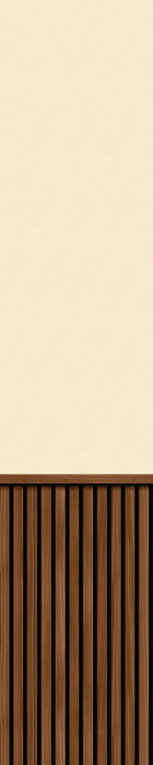 HWA1472W Wood Slat Texture Walnut Slat Walls Wallpaper by Hoopla Walls