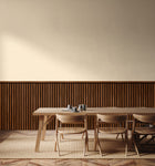 HWA1472W Wood Slat Texture Walnut Slat Walls Wallpaper by Hoopla Walls