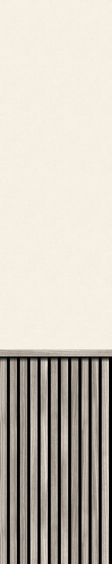 HWA1473W Wood Slat Texture Silver Oak Slat Walls Wallpaper by Hoopla Walls