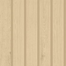 HWA1475W Tongue And Groove Sand Slat Walls Wallpaper by Hoopla Walls
