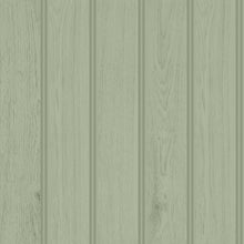 HWA1478W Tongue And Groove Sage Slat Walls Wallpaper by Hoopla Walls