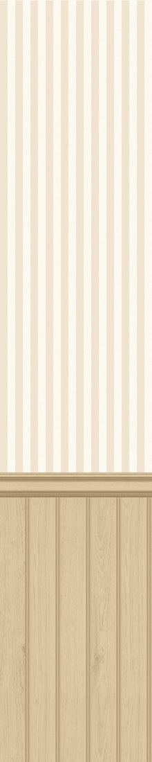 HWA1487W Tongue And Groove Stripe Sand Slat Walls Wallpaper by Hoopla Walls