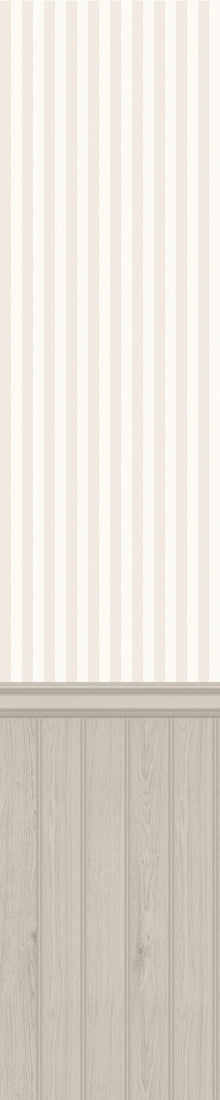 HWA1488W Tongue And Groove Stripe Stone Slat Walls Wallpaper by Hoopla Walls