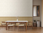 HWA1489W Tongue And Groove Fern Sand Slat Walls Wallpaper by Hoopla Walls