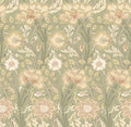 Iris Meadow Olive Eden II Wallpaper by Hoopla Walls