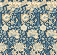 HWA1497W Iris Meadow Navy Eden II Wallpaper by Hoopla Walls