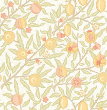 HWA1505W Fruit & Foliage Citrus Eden II Wallpaper by Hoopla Walls