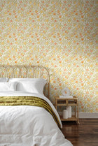 HWA1505W Fruit & Foliage Citrus Eden II Wallpaper by Hoopla Walls