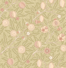 HWA1506W Fruit & Foliage Olive & Clay Eden II Wallpaper by Hoopla Walls