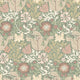 Honeysuckle & Tulip Sage & Mocha Eden II Wallpaper by Hoopla Walls