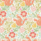 HWA1518W Honeysuckle & Tulip Citrus Mix Eden II Wallpaper by Hoopla Walls