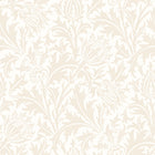 HWA1521W Thistle Damask Oyster Eden II Wallpaper by Hoopla Walls