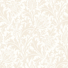 HWA1521W Thistle Damask Oyster Eden II Wallpaper by Hoopla Walls