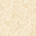 Thistle Damask Soft Gold Eden II Wallpaper by Hoopla Walls