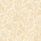 HWA1523W Thistle Damask Soft Gold Eden II Wallpaper by Hoopla Walls