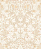 HWA1526W Blackthorn Damask Linen Mix Eden II Wallpaper by Hoopla Walls