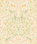 Blackthorn Damask Fresh Meadow Eden II Wallpaper by Hoopla Walls