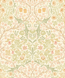 HWA1530W Blackthorn Damask Fresh Meadow Eden II Wallpaper by Hoopla Walls