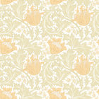 HWA1532W Tulip Trail Soft Gold Eden II Wallpaper by Hoopla Walls