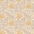 Tulip Trail Ochre Eden II Wallpaper by Hoopla Walls
