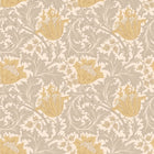 HWA1533W Tulip Trail Ochre Eden II Wallpaper by Hoopla Walls