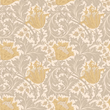 HWA1533W Tulip Trail Ochre Eden II Wallpaper by Hoopla Walls