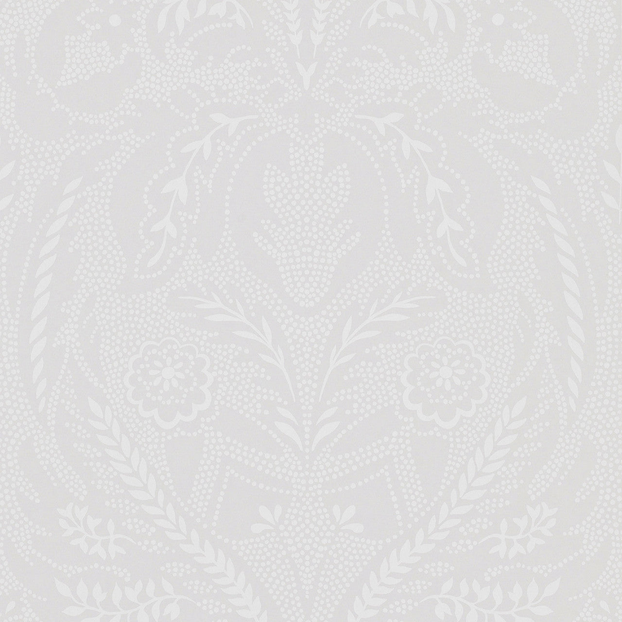 111192 Florence Purity Oyster Wallpaper by Harlequin