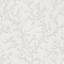 Trailing Vines Motif Silver Grey Hygge Home Wallpaper by Galerie