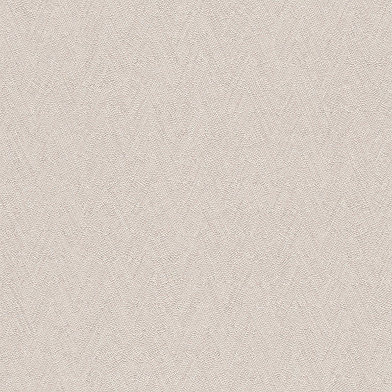 Herringbone Weave Motif Beige and Cream Hygge Home Wallpaper by Galerie