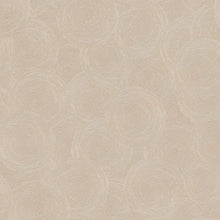 Stone Circles Motif Bronze Brown and Gold Hygge Home Wallpaper by Galerie