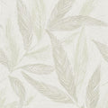 Fern Weave Motif Green and Cream Hygge Home Wallpaper by Galerie