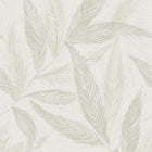 Fern Weave Motif Green and Cream Hygge Home Wallpaper by Galerie