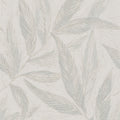 Fern Weave Motif Blue and Cream,Silver Grey Hygge Home Wallpaper by Galerie