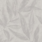 Fern Weave Motif Silver Grey Hygge Home Wallpaper by Galerie