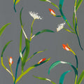 Saona Kiwi/Charcoal Wallpaper by Harlequin