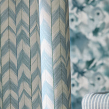 134055 Suisai Idyllic Sky/Sweet Pea/First Light Fabric by Harlequin